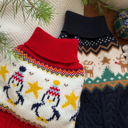 christmas pet sweaters