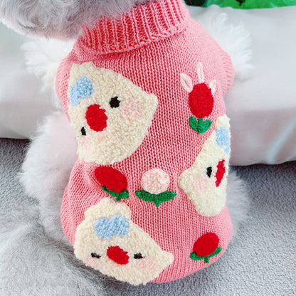 autumn winter pet sweaters