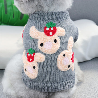 autumn winter pet sweaters