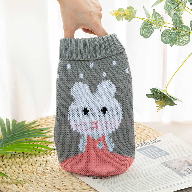 Autumn and Winter Cat and Dog Clothing – Knitted Sweaters