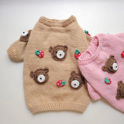 autumn winter pet sweaters