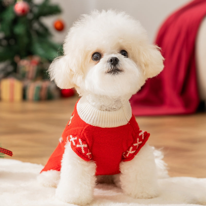 Autumn And Winter Dog Knitted Sweaters