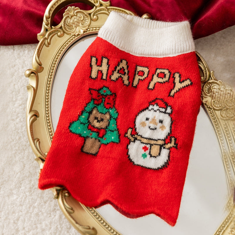 Autumn And Winter Dog Knitted Sweaters