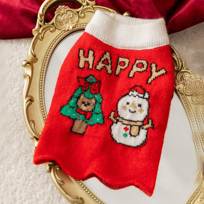 Autumn And Winter Dog Knitted Sweaters