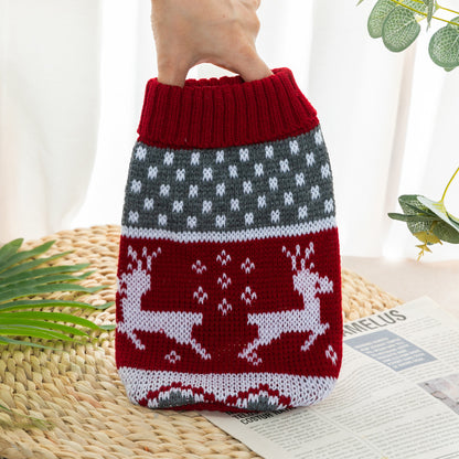 Autumn and Winter Cat and Dog Clothing – Knitted Sweaters