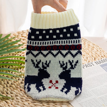 Autumn and Winter Cat and Dog Clothing – Knitted Sweaters