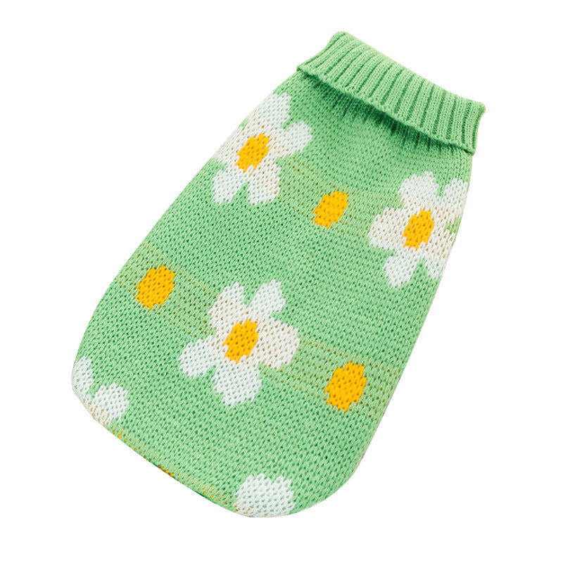 Autumn and Winter Cat and Dog Clothing – Knitted Sweaters