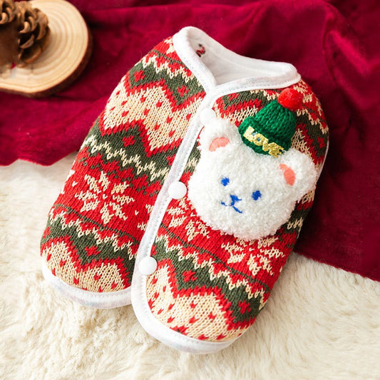 cute bear dog sweater